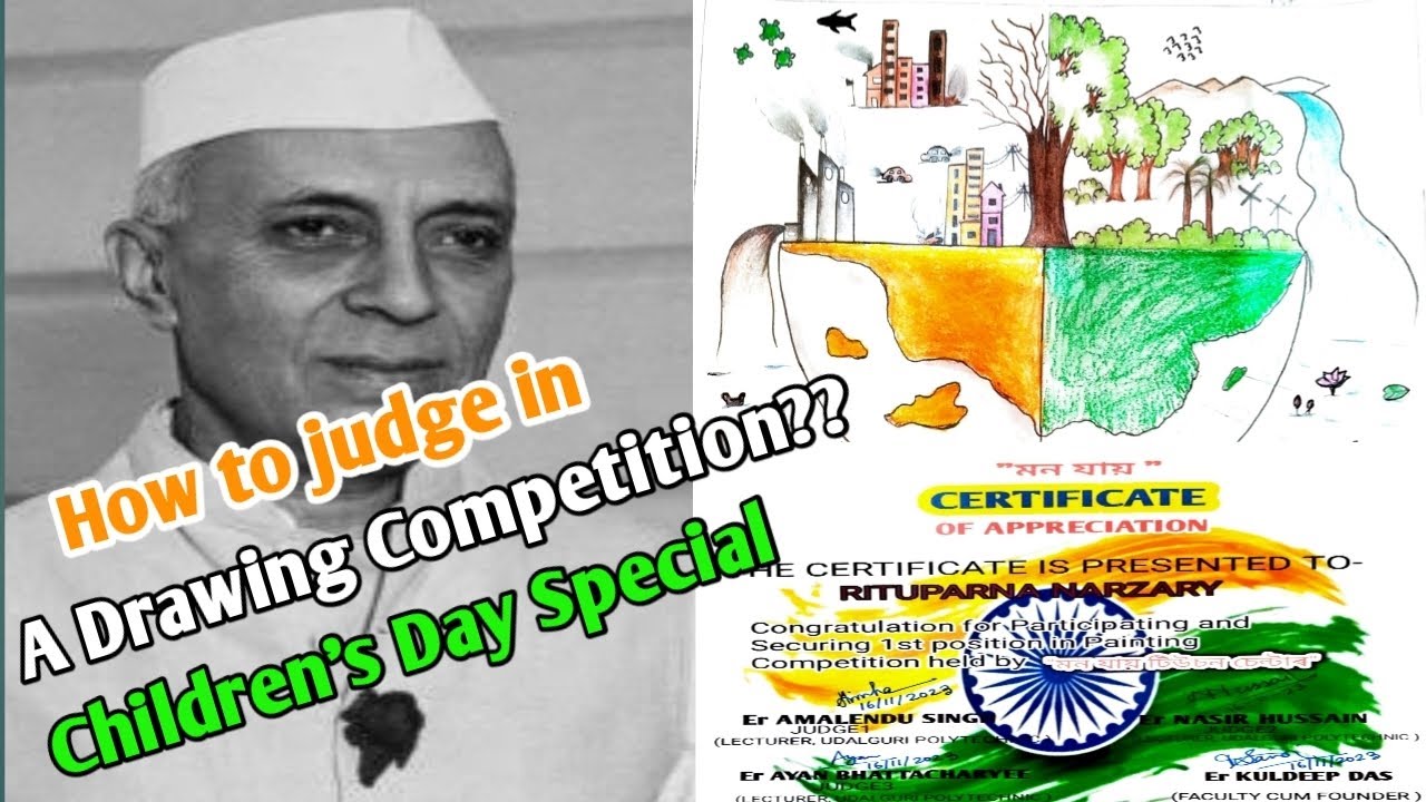 How to judge in a Drawing Competition?? Children's Day Special