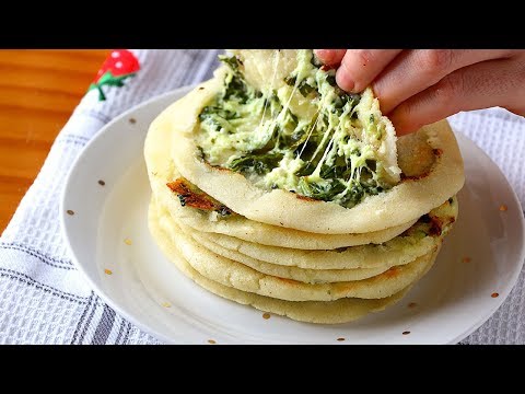 La boca se hace agua con estas PUPUSAS de QUESO! - Receta FÁCIL