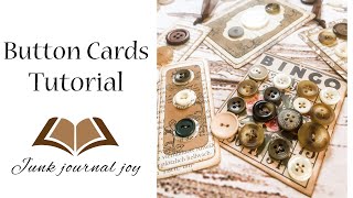Button Cards Tutorial | JJ#152 (ENG SUB)