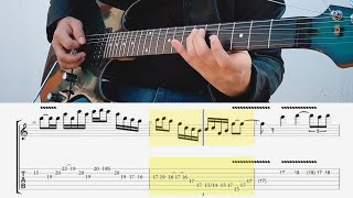 Dream Theater - The Best Of Times Guitar Solo Lesson With Guitar Tab