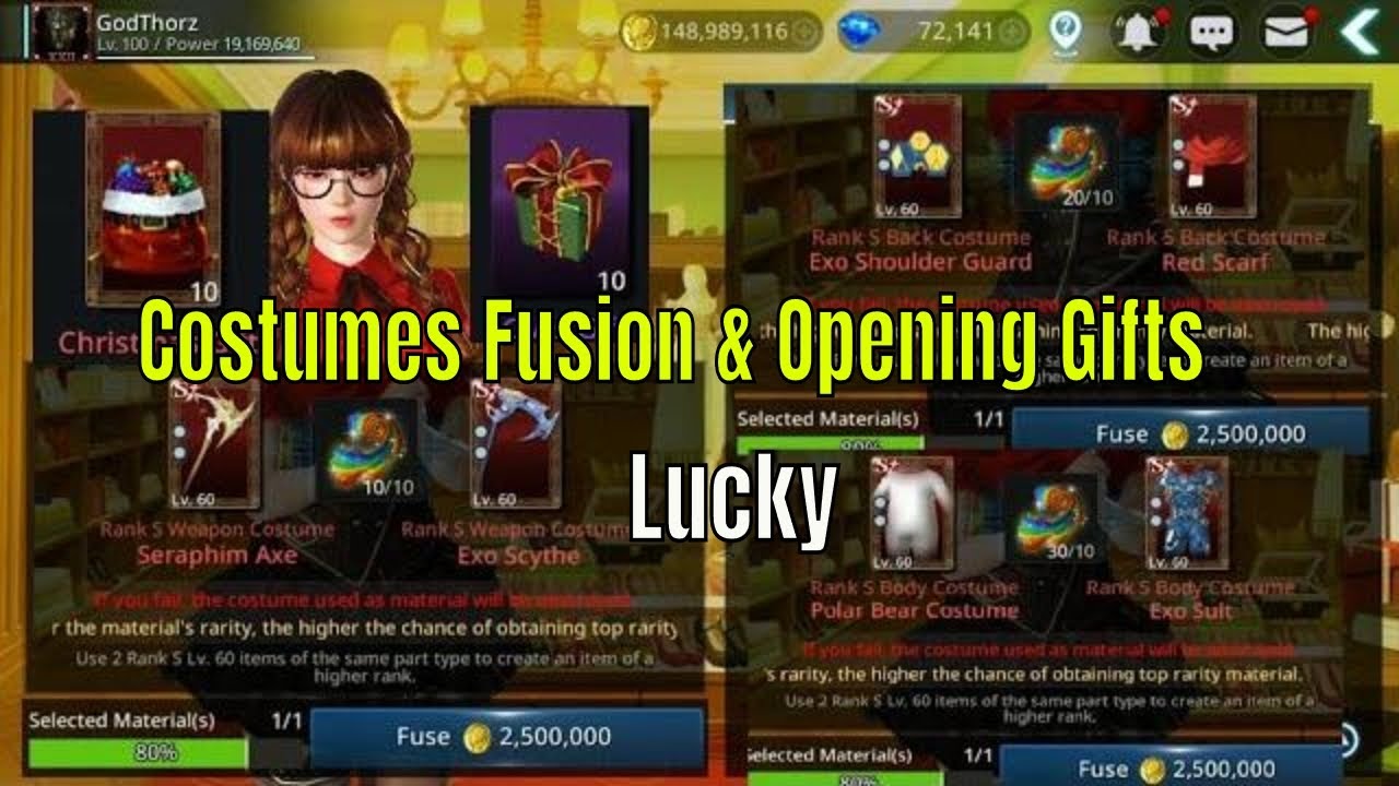 Darkness Rises Tips and Tricks: Costume Fusion & Open ...