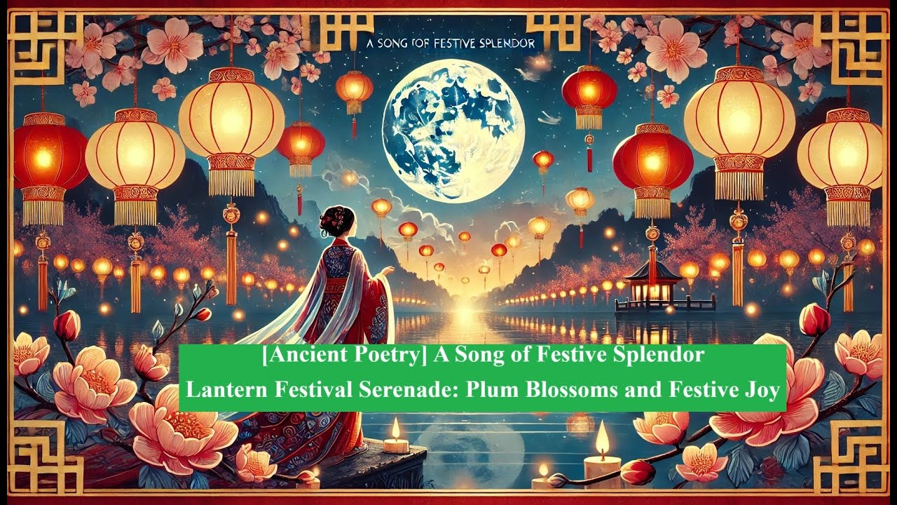 [Ancient Poetry]A Song of Festive Splendor |Lantern Festival Serenade ...