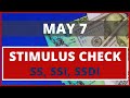 STIMULUS CHECK: Social Security, SSI, SSDI  (IRS Non Filers Stimulus Payment) SSA Update 05/07