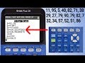 TI84 Plus CE Range, Variance and Standard Deviation