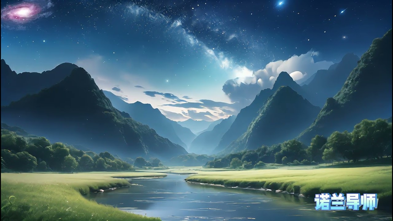 非常好听的灵性梦幻歌曲系列《星河摆渡人》 Starlight Ferryman诺兰导师梦幻歌曲英文1