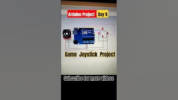 Game Joystick 🕹️ Project// Arduino Project Day 9 #joystickproject#gamejoystick#arduinoproject#arduin