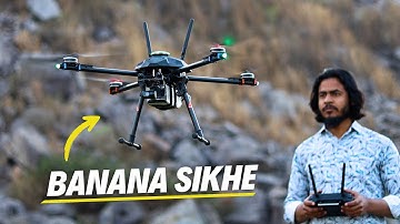 Build Foldable Quadcopter Drone with Camera Gimbal