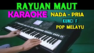 RAYUAN MAUT - Jamal Abdillah | KARAOKE Nada Pria, HD