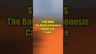 Battle of Geonosis - Canyon Site | Galaxy At War Cinematic #shorts #starwars #clonewars