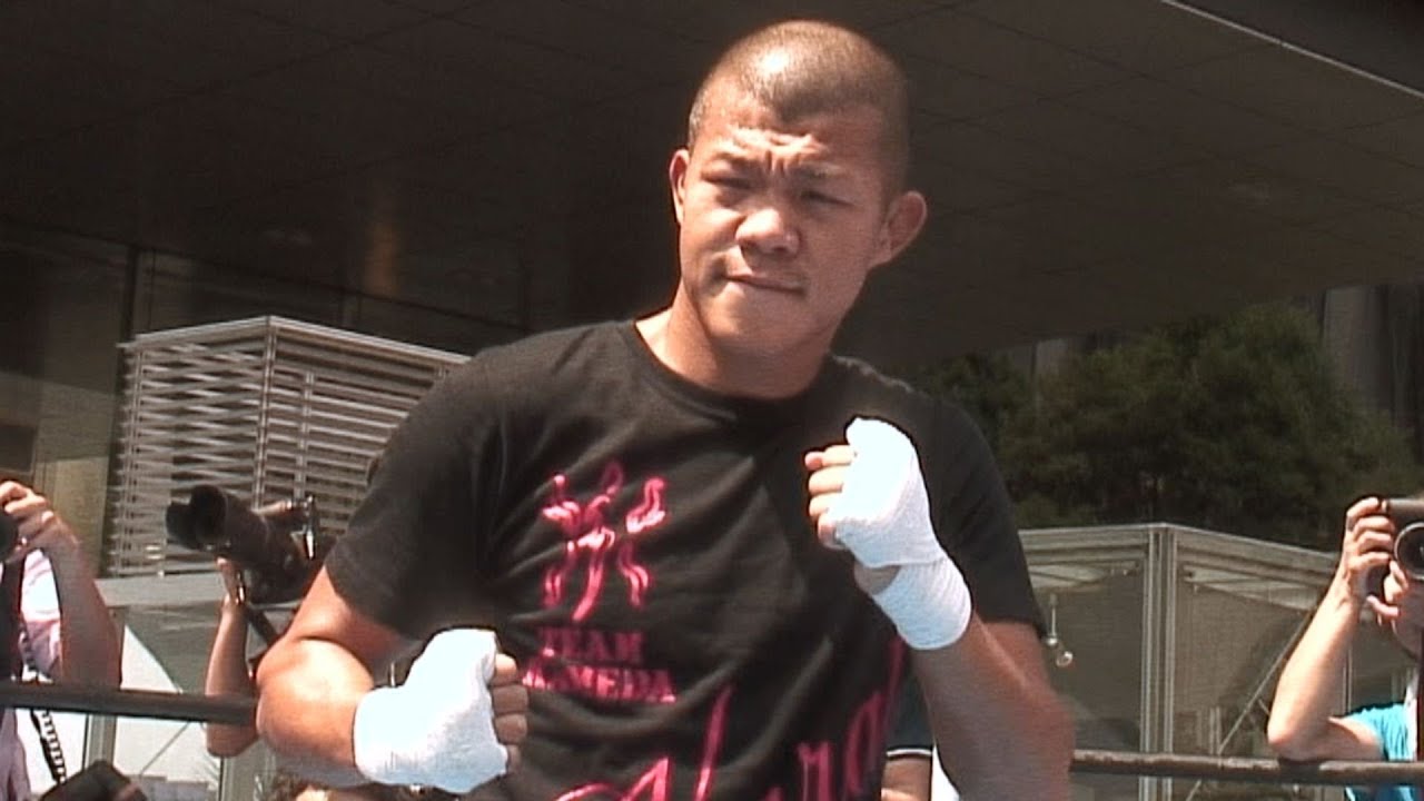 亀田興毅 サプライズ公開スパーリング　白昼にガツンと魅せた？！