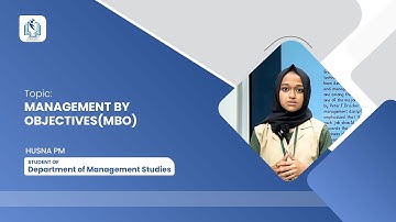 Management by Objectives (MBO)- BBA