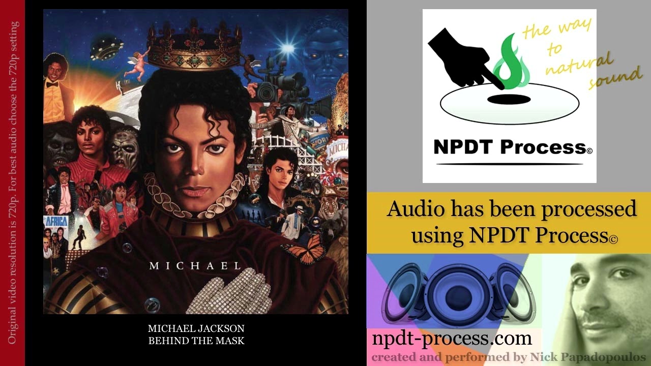 Michael Jackson - Behind The Mask | High-Quality Audio - YouTube