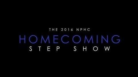 FSU NPHC 2016 STEP SHOW