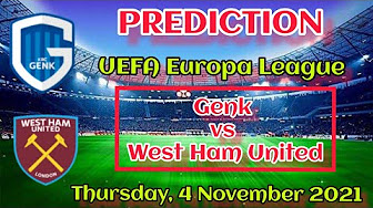 Genk Vs West Ham United Europa League Stats H2h Lineups