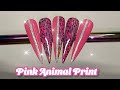 Easy summer animal print nail design/Nails at home/Umikk/Imethod