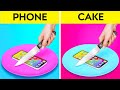 WHICH OF THESE OBJECTS IS ACTUALLY CAKE? || Funny Cake VS Real Food Challenge Jail By 123 GO! TRENDS