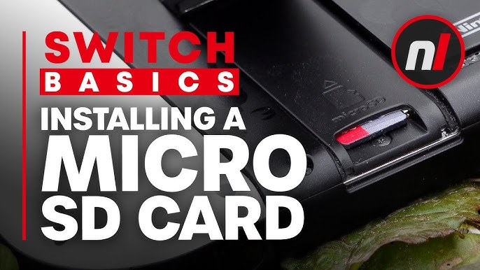 How to Remove Micro SD card from your Nintendo Switch: Quick Tutorial 