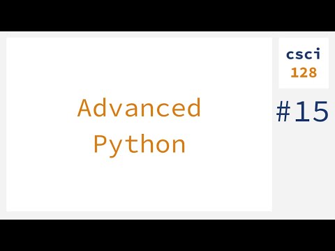 Advanced Python