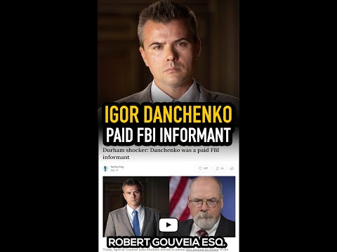 Igor Danchenko: PAID FBI Informant #shorts