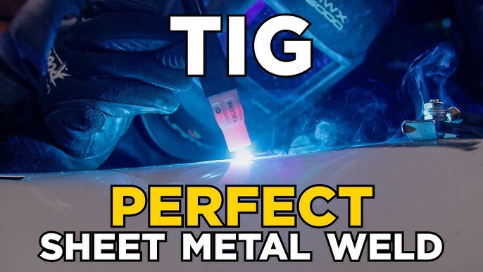 How to Weld Sheet Metal or Thin Stock (For Beginners)