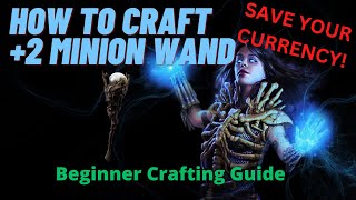 Path of Exile Crafting Guide - +2 Minion Skill Gem Convoking Wand - Beginner Guide - Craft of Exile screenshot 4