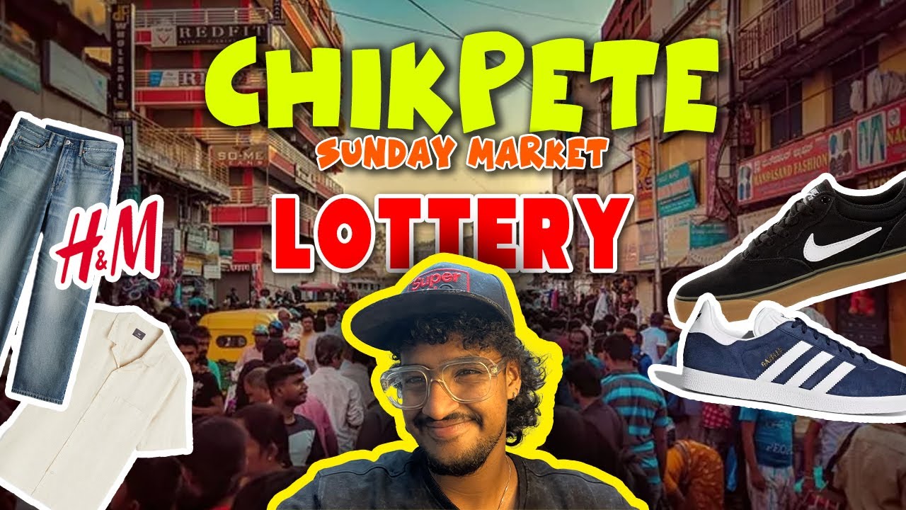 Complete Chickpete Sunday Market Guide | Best Thrift Stores for Shoes, Shirts & Jeans in Bangalore |