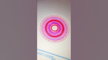 Spirograph Drawing | Design Ruler | #shorts #Atik_official #art #drawing
