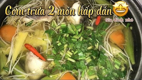 Canh chua khóm,cá lóc kho tiêu bằng nồi đất thơm ngon hương vị miền tây!