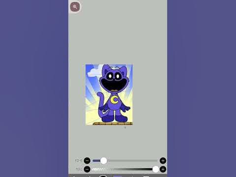 нарисовал кет непа 💜🐱🟣 #catnap - YouTube