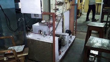 How vapour compression cycle (vcc) test rig  work