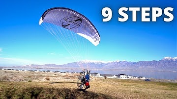 Step By Step, Here Is Exactly How You Fly A Paramotor!! YouTube Wont Tell You This...