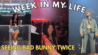 SEEING BAD BUNNY TWICE IN A WEEK ❤️‍🔥 // A week in my life vlog: Austin, San Antonio, Dallas by Brianna Stone 257 views 2 weeks ago 27 minutes