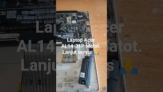 Mati total gara gara semut 😭 #servislaptop  #servislaptopsintang #karuniakomputersintang