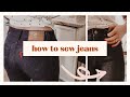 How to Sew Jeans | Claryville Jeans from Workroom Social Sew Along