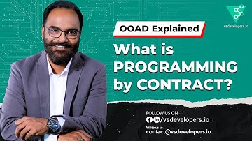 Learn How To Write Program By Contract With Coding Examples: OOAD Episode 7 | vsdevelopers.io!