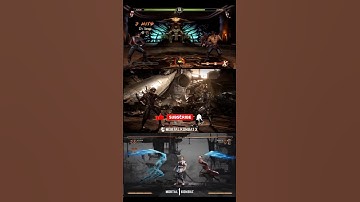 MK9 vs MKX vs MK1 - Kenshi X-Rays & Fatal Blow Comparisons #shorts