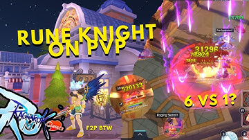 Rune Knight Dominates 6v6 | Ragnarok M: Classic