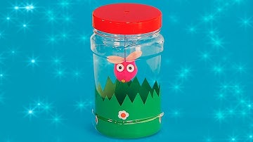 Bug in a Jar 🐛 | Mister Maker