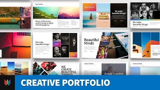 Creative Portfolio PowerPoint Templates
