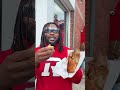 James Peter tries the Classic Beavertail for Ottawa’s 200th birthday