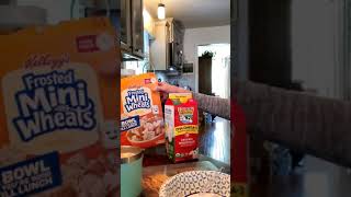 Blast From The Past Cereal: Frosted Mini Wheats #shorts