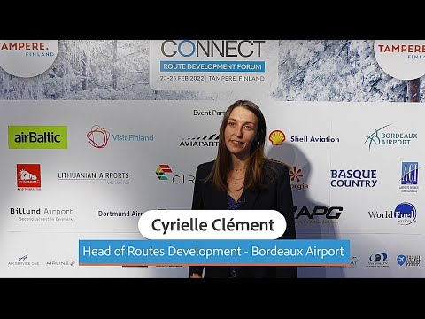 Cyrielle Clément - Bordeaux Airport - CONNECT 2022