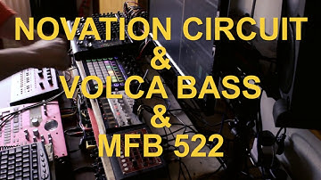 Novation Circuit / Volca Bass / MFB 522 - ACID / DEEP HOUSE