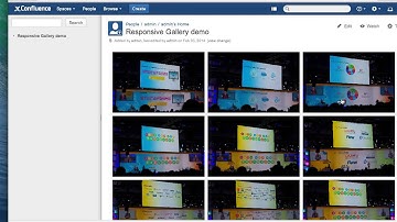 Responsive gallery - an Atlassian Confluence user macro