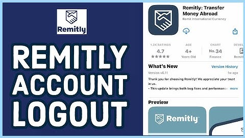 How to Sign out of Remitly Account? Log out of Remitly Account on Android 2024