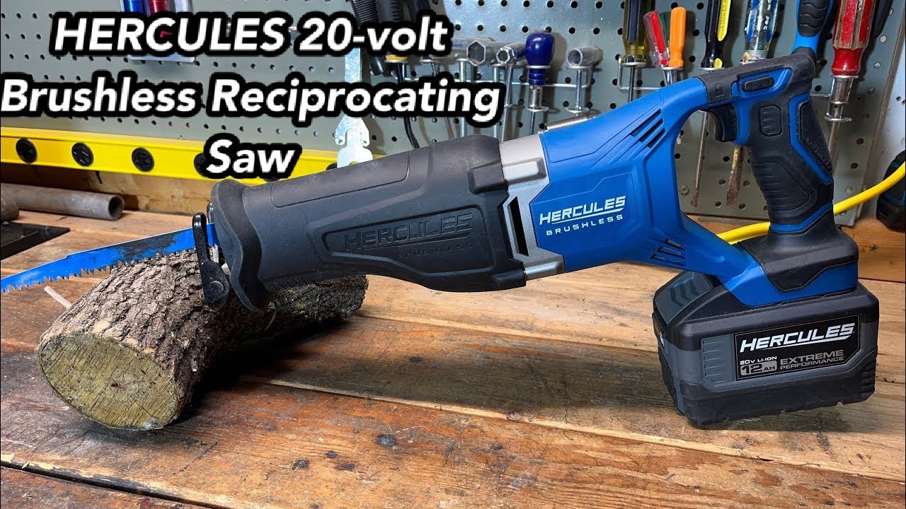 HERCULES 20-volt Brushless Reciprocating Saw - review