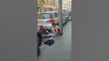 Downtown , Frankfurt , Germany #frankfurt #germany #migrants