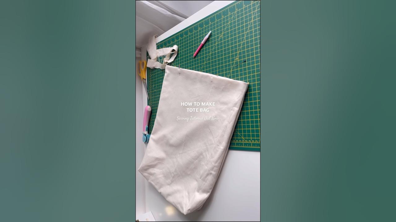 How to sew Triple Compartment Tote Bag 