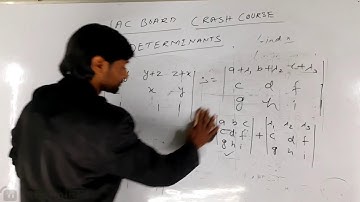 Determinants ||CLASS 12TH || JAC And CBSE BOARD || Crash Course 2023||By-D.Kumar sir Biharwala