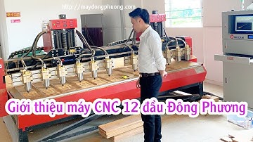 [GIỚI THIỆU] Máy CNC 12 đầu khổ lớn, năng suất cao tại Đông Phương Hà Nội